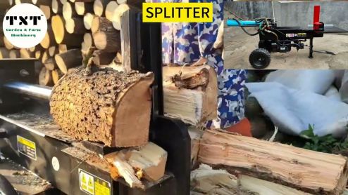 Can a wood splitter split wet wood?